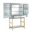 Atlas Lighting Gabe Bar Cabinet, Blue