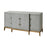 Atlas Lighting Geneva Media Console Gray