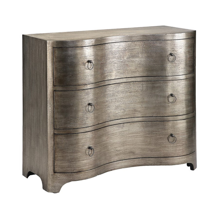 Atlas Lighting Greybeau Chest, Antique Silver Leaf