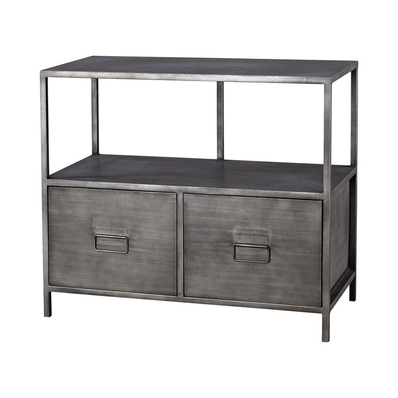Atlas Lighting Gunthery Media Console Graphite