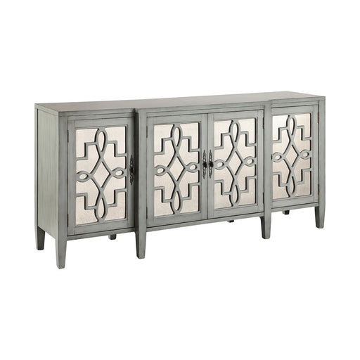 Atlas Lighting Lawrence Credenza, Blue Gray