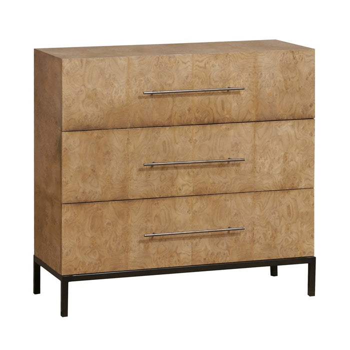Atlas Lighting Marc Chest, Natural Burl