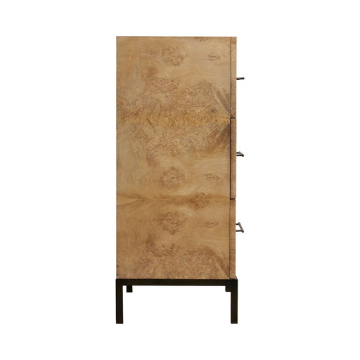 Atlas Lighting Marc Chest, Natural Burl