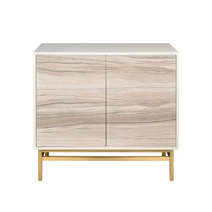 Atlas Lighting Reynolds Cabinet, Almond