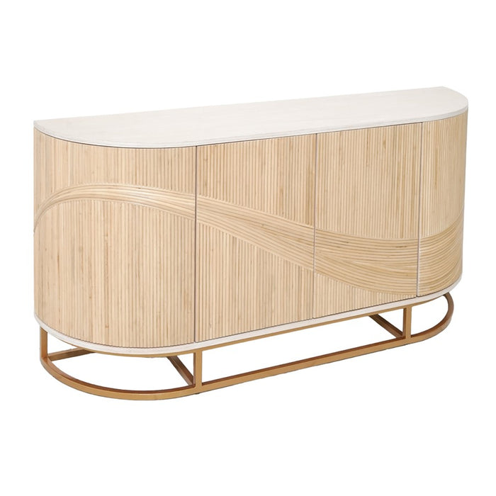 Atlas Lighting Sconset Credenza, Natural