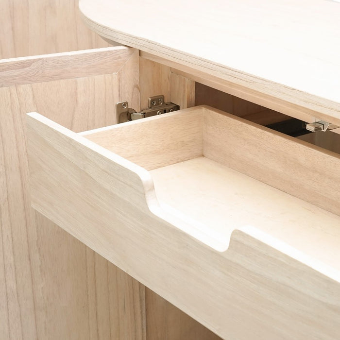 Atlas Lighting Sconset Credenza, Natural