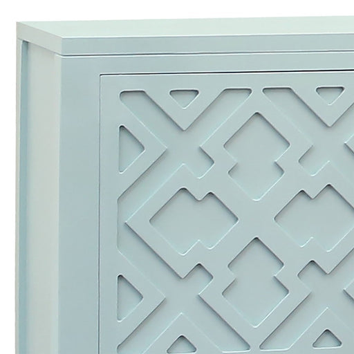 Atlas Lighting Topher Credenza, Aqua