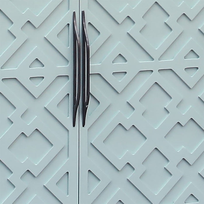 Atlas Lighting Topher Credenza, Aqua