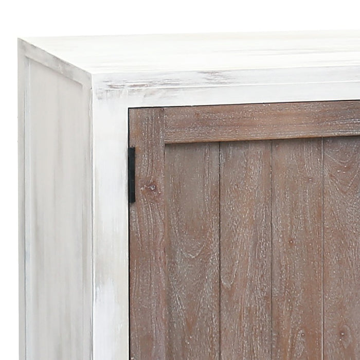 Atlas Lighting Wilder Cabinet, Weathered Brown