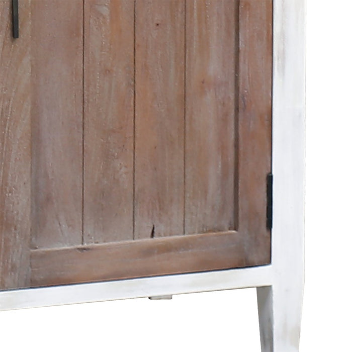 Atlas Lighting Wilder Cabinet, Weathered Brown