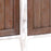 Atlas Lighting Wilder Credenza, 4 Door Weathered Brown
