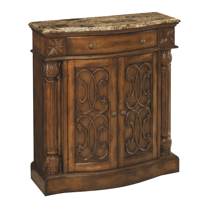 Atlas Lighting William Cabinet, Brown
