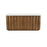 Atlas Lighting Woodside Credenza, Medium Oak
