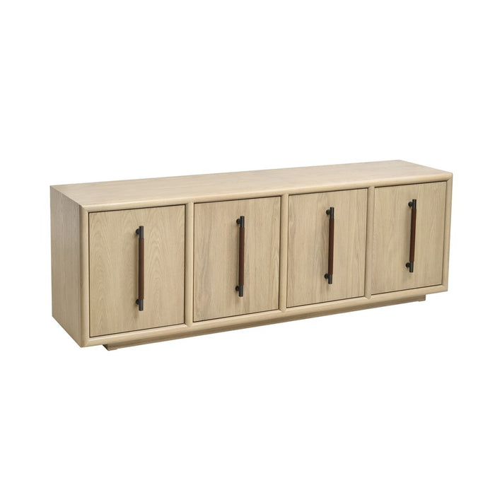 Atlas Lighting Yearling Credenza,Lt Oak