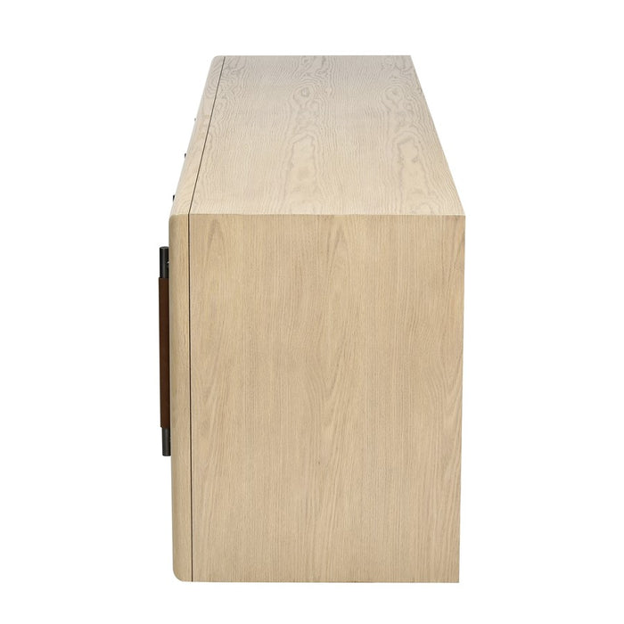 Atlas Lighting Yearling Credenza,Lt Oak