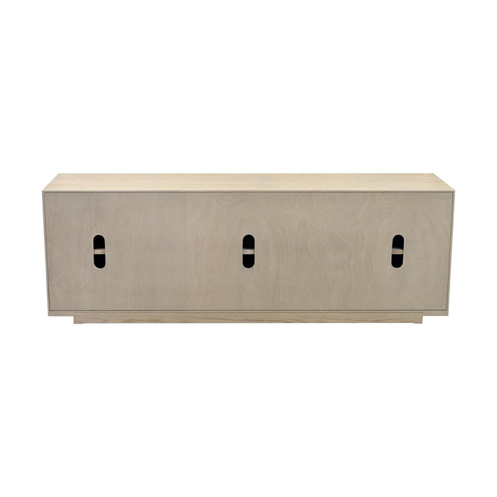 Atlas Lighting Yearling Credenza,Lt Oak