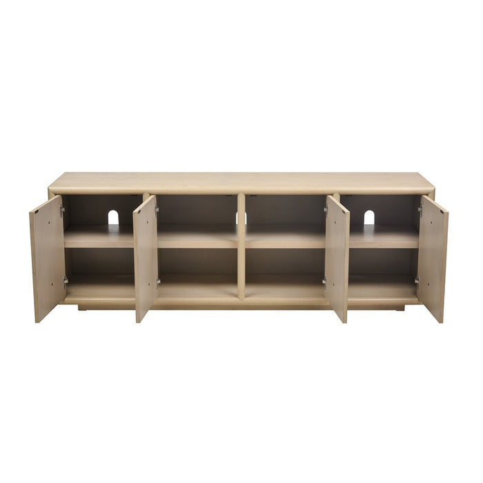 Atlas Lighting Yearling Credenza,Lt Oak