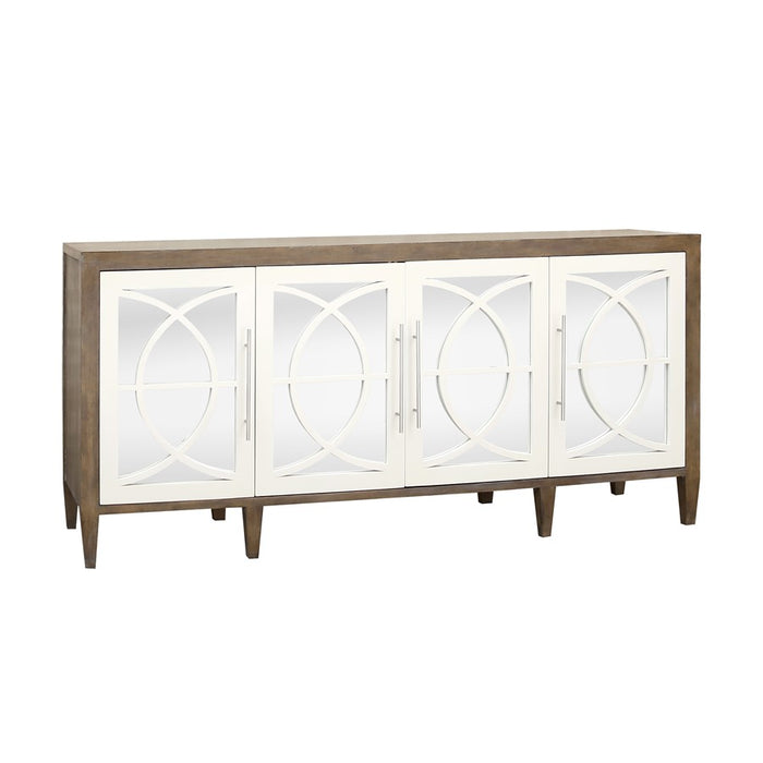 Atlas Lighting Zoran Credenza, Brown