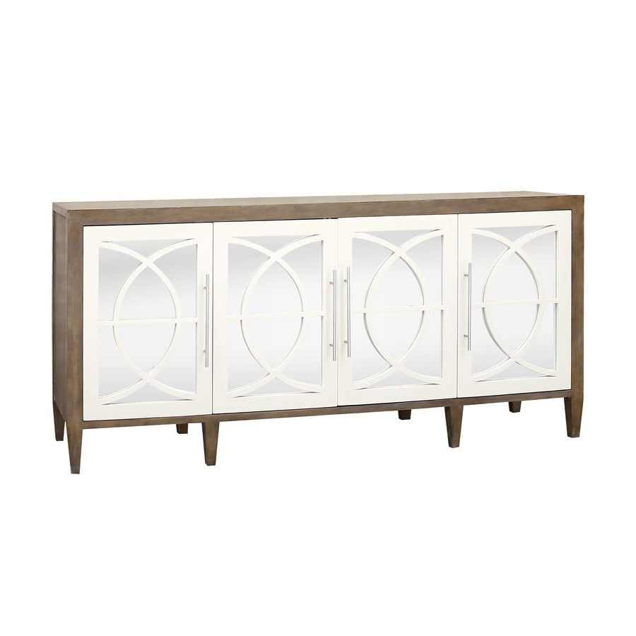 Atlas Lighting Zoran Credenza, Brown
