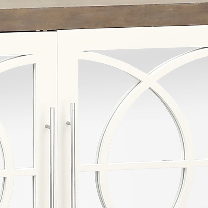 Atlas Lighting Zoran Credenza, Brown