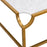 Atlas Lighting Blain Coffee Table, Antique Brass