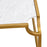 Atlas Lighting Blain Coffee Table, Antique Brass