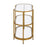 Atlas Lighting Blain Console Table, Brass