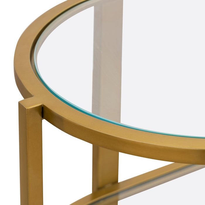 Atlas Lighting Blain Console Table, Brass