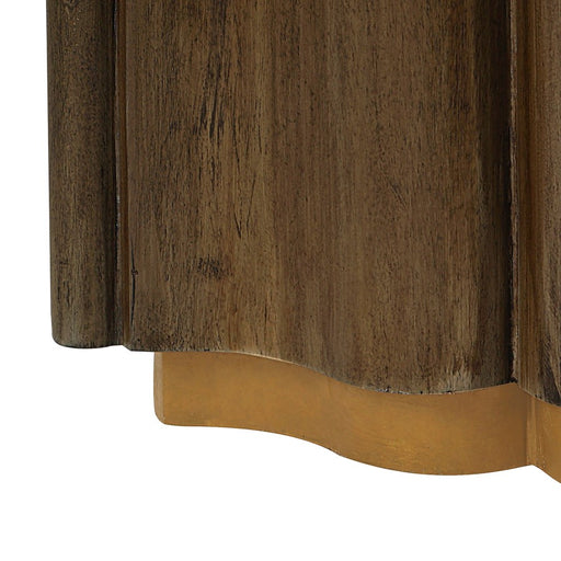 Atlas Lighting Breck Accent Table, Harvest Brown