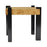 Atlas Lighting Bromo Accent Table, Natural Burl