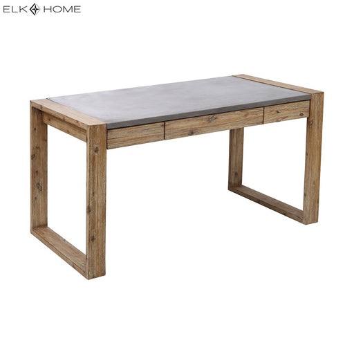 Atlas Lighting Brooklyn Heights Desk Polished Concrete