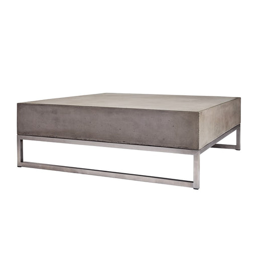 Atlas Lighting Bulwark Coffee Table, Polished Concrete