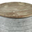Atlas Lighting Cannes Accent Table, Galvanized