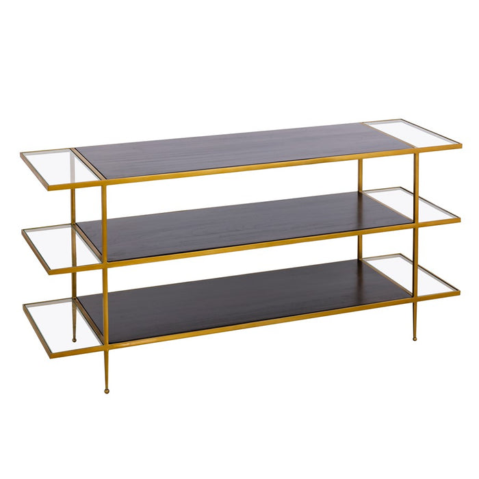 Atlas Lighting Carrick Console Table, Dark Mahogany