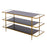Atlas Lighting Carrick Console Table, Dark Mahogany
