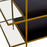 Atlas Lighting Carrick Console Table, Dark Mahogany