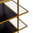 Atlas Lighting Carrick Console Table, Dark Mahogany