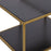 Atlas Lighting Carrick Nesting Table Set of 2, Dark Mahogany