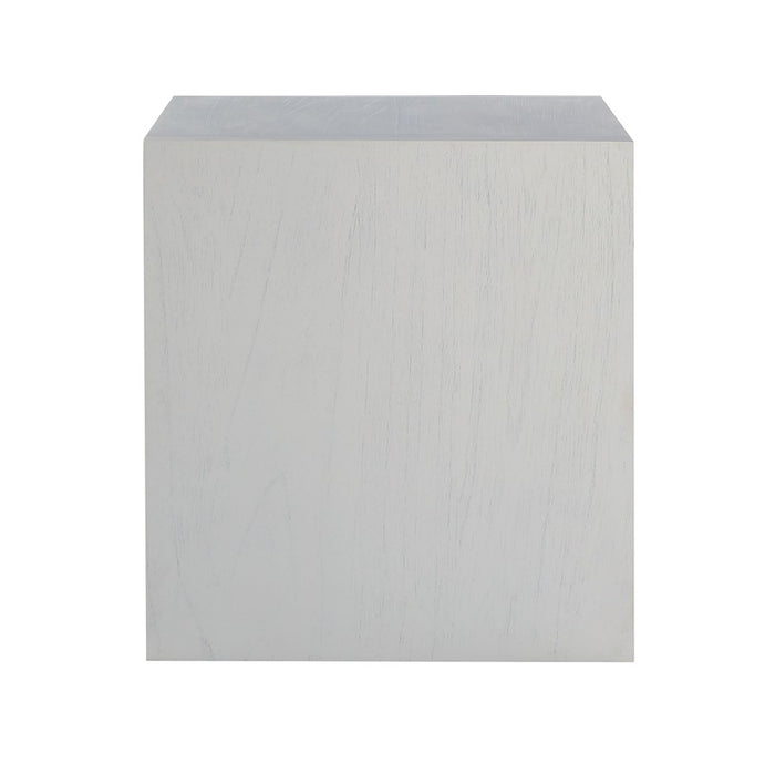 Atlas Lighting Checkmate Accent Table, White