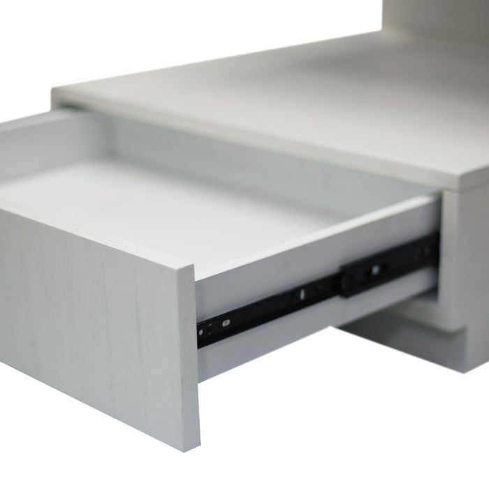 Atlas Lighting Checkmate Accent Table, White