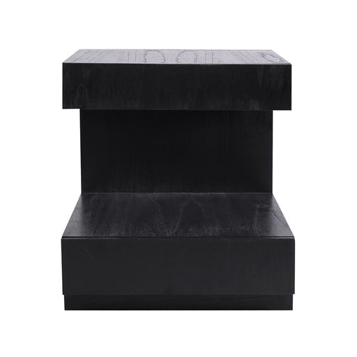 Atlas Lighting Checkmate Accent Table, Checkmate Black