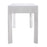 Atlas Lighting Checkmate Console Table, Checkmate White