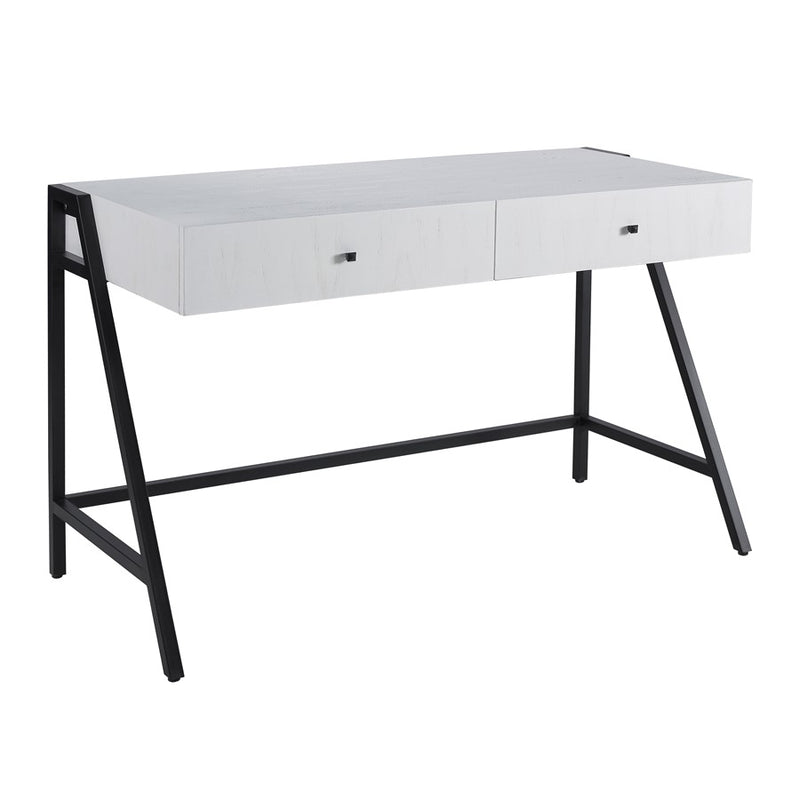 Atlas Lighting Checkmate Desk, Checkmate White