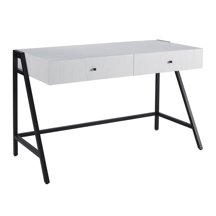 Atlas Lighting Checkmate Desk, Checkmate White