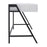 Atlas Lighting Checkmate Desk, Checkmate White