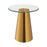 Atlas Lighting Cone Accent Table, Brass