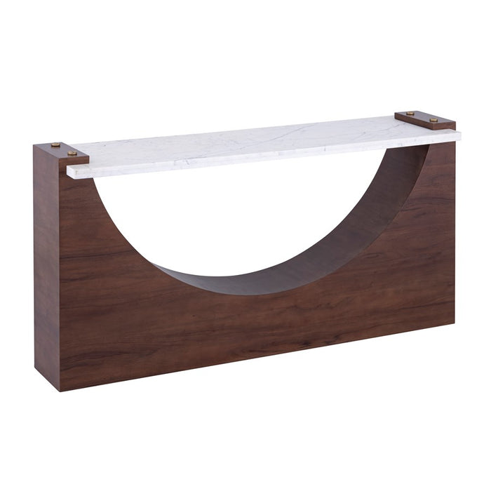 Atlas Lighting Corsa Console Table, Walnut