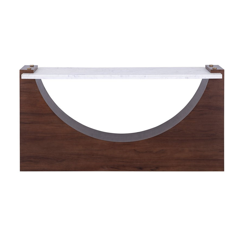 Atlas Lighting Corsa Console Table, Walnut