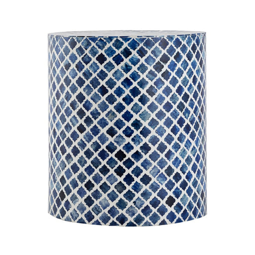 Atlas Lighting Coyle Accent Table, Blue