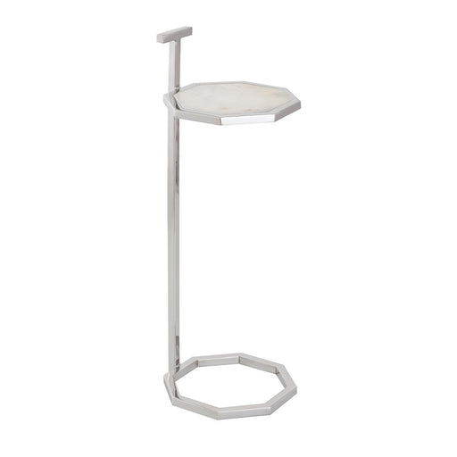 Atlas Lighting Daro Accent Table, Nickel
